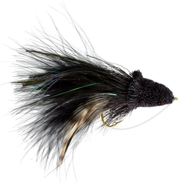 BLACK DAHLBERG DEER HAIR DIVER